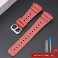 Anti-Allergy Resin Solid Stainless Steel Buckle Watch Strap for Casio GSHock Strap Dw5600 Gw5000 Gw5