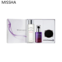 MISSHA Time Revolution Beauty Set Whitening Essence125ml Night Repair Serum 40ml Anti Wrinkle Face Cream 25ml Firming Skin Care
