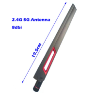 CERXUS 8dbi 2.4G 5Ghz Router Antenna Dual Band Aerial Boost Signal Enhancement RP-SMA Connector For AC88U AC68U AC66U Wifi Modem