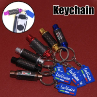 JEAZEAAluminum Auto Suspension Keychain Key Chains Ring Keyrings Coilover Shock Absorber Decorations Car Motorcycle Accessories