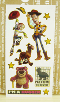 【震撼精品百貨】Metacolle 玩具總動員-貼紙-胡迪與熊抱哥圖案