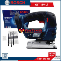 COD - Mesin Gergaji Cordless Jigsaw Jig saw GST 18 V-LI BOSCH GST 18V-LI