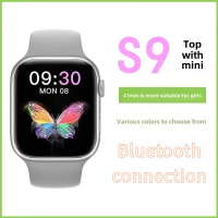 Jam Tangan Pintar Bluetooth Tanpa Wayar, S9, Jam Tangan Sukan, Jam Tangan Fesyen, dengan Panggilan B