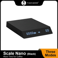 TIMEMORE Black Mirror Nano Scale with Timer Invisible Display Mini Electronic Coffee Scale