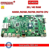 X540SA N3050/N3060/N3700 CPU 2G/4G/8G RAM Laptop Motherboard For Asus X540S X540SA F540S Notebook Mainboard