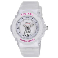 Jam Tangan Digitec 4110 Dual Time Wanita WHT-1W