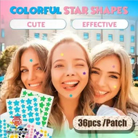 36 PCS Acne Patch Stiker Penghilang Jerawat Bintang Love Pimple Patch Sticker Acnes Tape Removal Spo