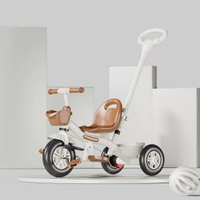 鳳凰兒童三輪車1-3-2-6歲手推腳踏車大號嬰兒手推玩具車