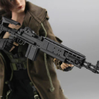 1/6 Scale M14BER Combat Rifle 4D Gun Model Plastic Assemble Weapon for 1/6 Action Figures Soldier Military Building Kit Toy