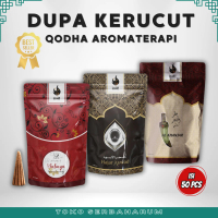 QODHA Kerucut Isi 50 Pcs Bukhur Buhur Dupa Kerucut Aromaterapi Pewangi Ruangan