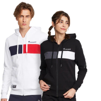 【LE COQ SPORTIF 公雞】官方直營 休閒基礎針織連帽外套 男女款-4色-LWS63463