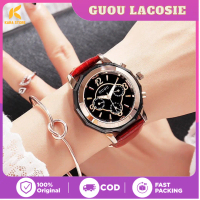 COD GUOU LUXURY 8042 Jam Tangan Wanita Original Elegan Mode Santai Gaya Jam Tangan Korea Anti Air Ta