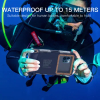 Mobile phone diving waterproof case for Oppo R15X A11X R9S A5 A8 A9 K3 A59S A72N 5G Realme GT neo New Second Generation Upgrade