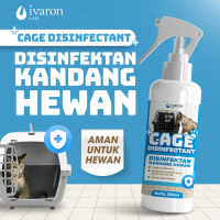 Ivaron | Cage Disinfektan | Disinfektan Kandang | Disinfektan Kandang Spray 250 ml