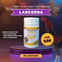LANCERNA Obat ayam aratan sakit pencernaan berak hijau kapur darah bening