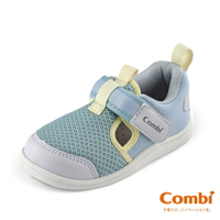 Combi日本康貝機能休閒童鞋-NICEWALK醫學級成長機能鞋 A2201GL灰(寶寶段.中小童段)