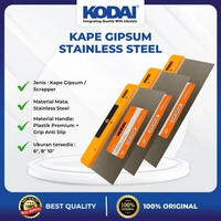 KODAI Kape Gipsum 6" 8" 10" Inch Stainless Steel / Scrapper Kape Dempul Plamir Cat Anti Karat 8"