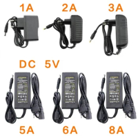 AC DC 5V Power Switching Supply Adapter Source 1A 2A 3A 5A 6A 8A 10A 220V To 12V Universal Charger For LED Driver EU US Plug