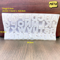 CETAKAN HURUF ANGKA / CETAKAN COKLAT / CETAKAN SILIKON / CETAKAN ANGKA / CETAKAN AGAR / CETAKAN PUDI