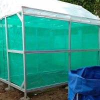 PET HOUSE Kandang Maggot Portabel Kandang Lalat BSF Siap Pakai Dengan Alas Dan Tanpa Alas