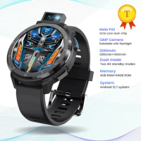 1.6" Android 10.7 4G LTE Smart Watch Men 4GB+64GB 13MP Camera flash 2260 mAh Watch Phone WIFI GPS Smartwatch 2021 luxury watch