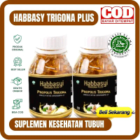 HABBASYI TRIGONA PLUS ISI 200 KAPSUL - HABBASYI TRIGOPLUS MINYAK HABBATUSSAUDA ZAITUN GARLIC DAN PRO