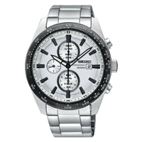 送禮首選★SEIKO Criteria 三眼計時太陽能錶/SSC653P1(V176-0AV0W) SK005 附提袋【全館滿額折價★APP下單點數4倍送】線上購買享_實體門市同步服務