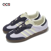 adidas 休閒鞋 Samba OG W 女鞋 紫白 復古 低筒 德訓鞋 愛迪達 JI4209