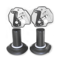 Set Alat Laras Karburetor 2 Set dengan Diafragma dan Penyangga untuk VIRAGO 535 XV535 serta XV 535