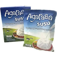 Tepung Agar-agar Agarasa Rasa Susu 42gr - Praktis, Tekstur Lembut, Banyak Rasa Vanila