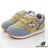 ★New Balance童鞋-經典復古運動鞋系列IZ996OB3黃綠藍(寶寶段)