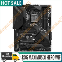Original ROG MAXIMUS XI HERO WIFI Motherboard 64GB LGA 1151 DDR4 ATX Z390 Mainboard 100% Tested