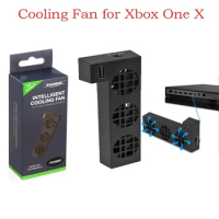 Practical Temperature Control USB Cooling Fan Cooler for Xbox One X Series Game Console External 3 Fans Avoid High Temperature