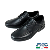 【IMAC】義大利紓壓輕便綁帶德比鞋 黑色(350610-BL)