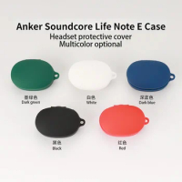 For Anker Soundcore Life Note E protective case solid color silicone soft case For Soundcore Life Note E shockproof case cover