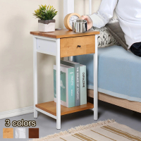 【C&amp;B】鐵木真床頭沙發側邊桌收納台(收納 邊桌 床邊 沙發邊)