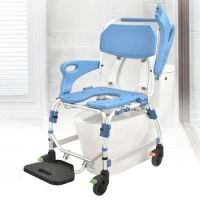 folding commode chair portable toilet chair for disabled electric wheel chair for toilet