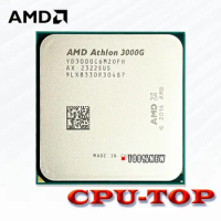 AMD Athlon 3000G 3000G 3.5 GHz Dual-Core Quad-Thread CPU Processor YD3000C6M2OFH Socket AM4 New but without the cooler