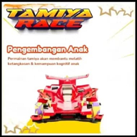 Mainan anak mobil balap Tamiya mini 4WD murah sudah di rakit tinggal main keren