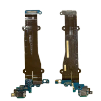Original USB Charger Board Flex Cable For LG V60 ThinQ 5G V600TM V600AM LMV600EA Charging Port Connector With Microphone