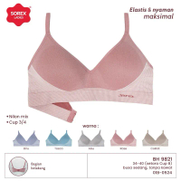 BH Bra art 9821 sorex tanpa kawat cup A-B