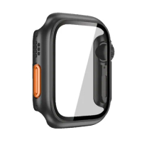 Looks Like Ultra Protector Case for Apple Watch 9 8 7 6 5 4 SE Cases 45mm 44mm Screen Protector with Cover for iWatch 41mm 40mm