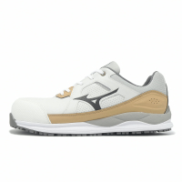 Mizuno 工作鞋 Prime Fit HW II 11L 寬楦 男鞋 作業員 白 防護鞋 防滑 美津濃 F1GA2471-01