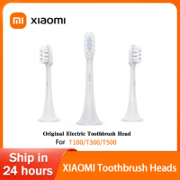 Original Xiaomi Mijia T300 T500 T100 Toothbrush Head Ultrasonic Electric Toothbrush Head Replacement Toothbrush Nozzles 3 Pcs