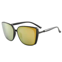 Trendy Larg Sunglasses Standard Fit Non-Slip Sunglasses for Houseboat Driving Running Fishing