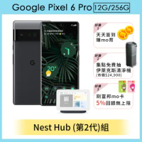Nest Hub (第2代)組【Google】Pixel 6 Pro (12G/256G)