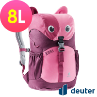 【deuter德國】可愛造型貓咪kikki兒童背包8L/書包/旅遊包3610421紅/暗紅