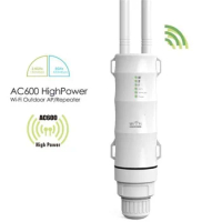 AC600 2.4Ghz/5Ghz Outdoor Waterproof WiFi Repeater Outdoor Wifi Repeater 5km Wifi Extender Outdoor repeater