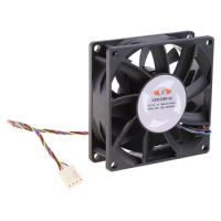 KZ8025B012U 8cm Fan 12V 1.00A 4 Lines 4pin High Speed Server Power Cooling Fan