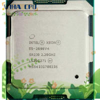 Used Xeon E5 2696 V4 processor 2.2GHz 55M 22-Core 44 Thread 150W 14nm LGA 2011-3 CPU X99 motherboard